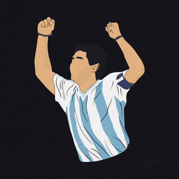 Diego Maradona Argentina by NostalgiaUltra